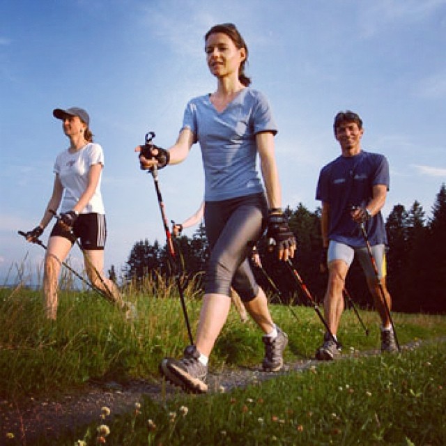 So apparently Runmeter (fitness app) has Nordic Walking as an activity option. Which is pretty cool, right? Right?