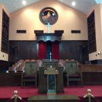 The pulpit from which Dr Martin Luther King, Jr preached.