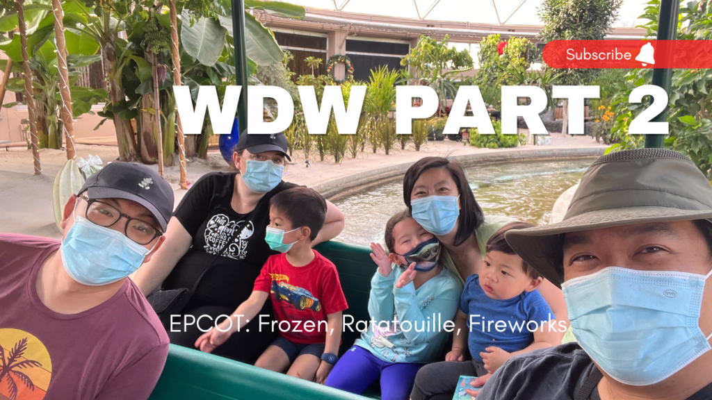 2022 W Family WDW Trip – Part 2